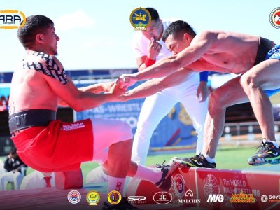 The winners of the first day of the World Championship in Mongolia