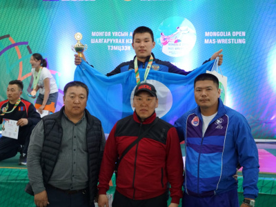 Mongolian mas-wrestling is open to the whole world