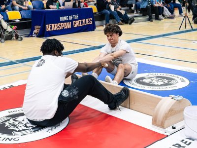 Jesse Roest, Canada: "Mas-wrestling - a simple sport to learn, but a lifetime to master"
