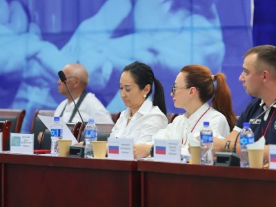 Президент Александр Акимов провел в Архангае расширенное заседание Президиума Международной федерации мас-рестлинга