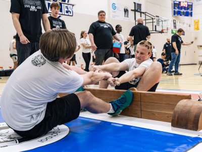 Jesse Roest, Canada: "Mas-wrestling - a simple sport to learn, but a lifetime to master"