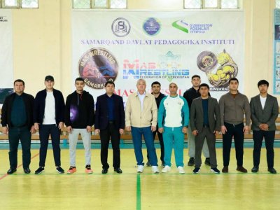 Чемпионат и Первенство Узбекистана по мас-рестлингу состоялись в Самарканде