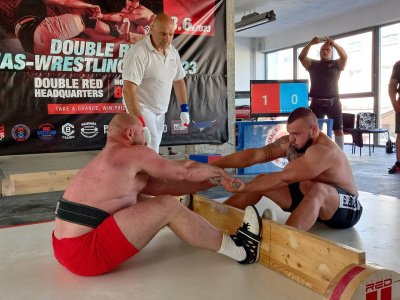 Fraternal mas-wrestling tournament in Brezno