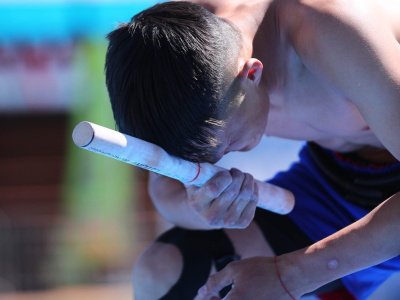 The winners of the first day of the World Championship in Mongolia
