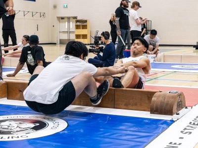 Jesse Roest, Canada: "Mas-wrestling - a simple sport to learn, but a lifetime to master"