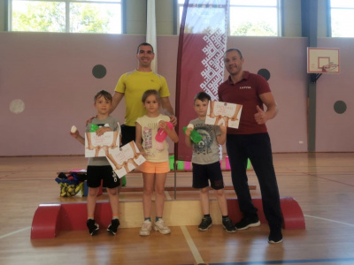  Mas-wrestling presentation was held at KidFitLand children's sports camp in Latvia