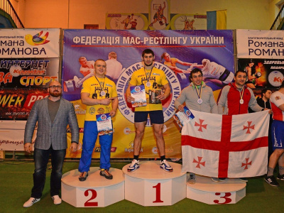 For the first time in Ukraine mas-wrestling competitions at the international level have taken place in Melitopol