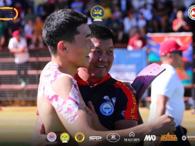 The winners of the first day of the World Championship in Mongolia
