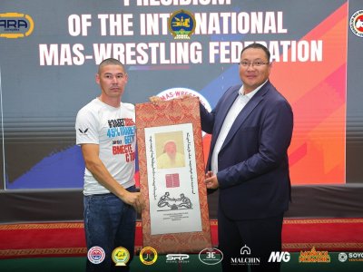 President Alexander Akimov held an expanded meeting of the Presidium of the International Mas-wrestling Federation in Arkhangai