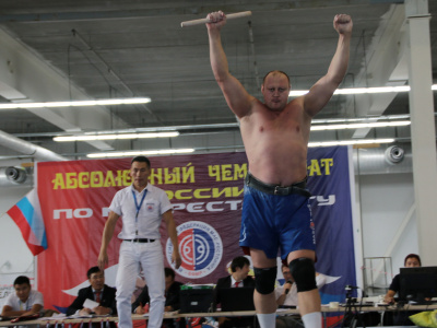 Russian national mas-wrestling team is ready to compete at the Arnold Classic. Photo