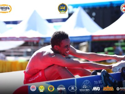 The winners of the first day of the World Championship in Mongolia