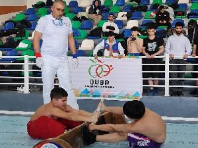 В Баку успешно проведены Чемпионат и Первенство по мас-рестлингу Азербайджана