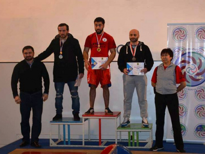 The 2nd Georgian Mas-wrestling Championship was held in Kutaisi