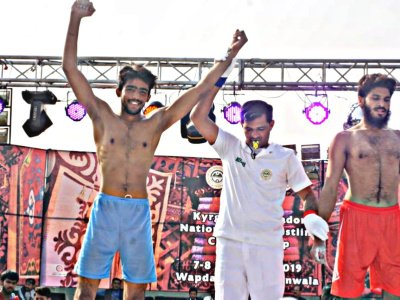 Muhammad Saad became a national hero in Pakistan for his outstanding results in Yakut mas-wrestling