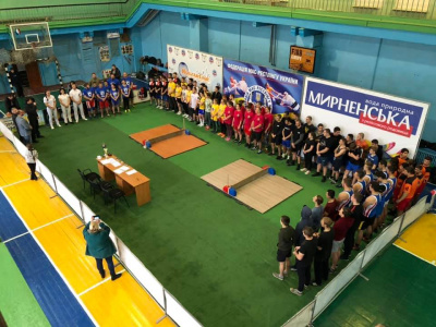 The 3rd Team Cup of Ukraine in mas-wrestling was held in Melitopol