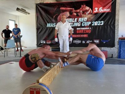 Fraternal mas-wrestling tournament in Brezno