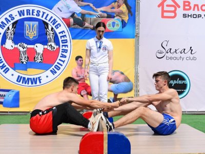 Mas-Wrestling was presented in Novaya Kakhovka (Ukraine)