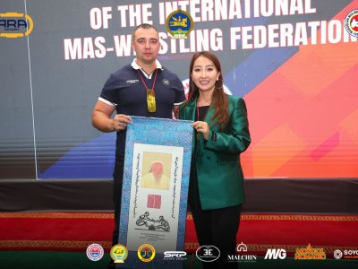 President Alexander Akimov held an expanded meeting of the Presidium of the International Mas-wrestling Federation in Arkhangai