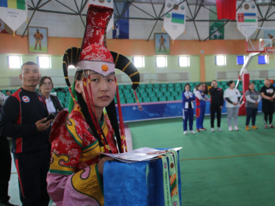 Mongolian mas-wrestling is open to the whole world