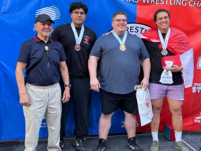 The results of the North American Open Mas-Wrestling Championship were summed up in Calgary