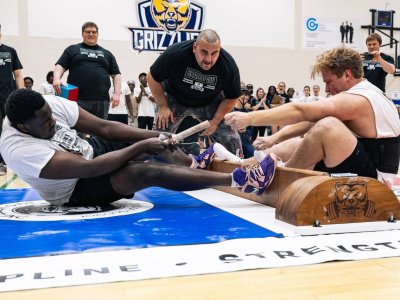 Jesse Roest, Canada: "Mas-wrestling - a simple sport to learn, but a lifetime to master"