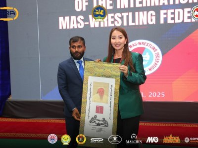President Alexander Akimov held an expanded meeting of the Presidium of the International Mas-wrestling Federation in Arkhangai