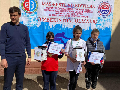 Mas-Wrestling tournament among students of specialized schools was held in Uzbekistan