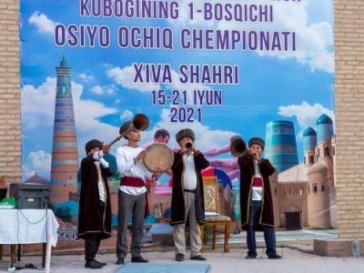 Couples of the second competition day in Khiva