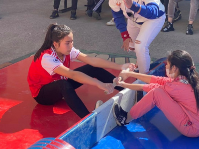 Mas-Wrestling tournament among students of specialized schools was held in Uzbekistan