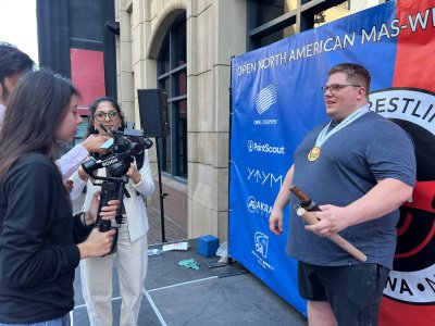 The results of the North American Open Mas-Wrestling Championship were summed up in Calgary