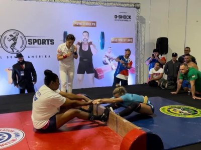 Yakut mas-wrestling united Africa, Asia, Europe and South America in São Paulo