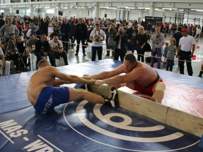 Russian national mas-wrestling team is ready to compete at the Arnold Classic. Photo