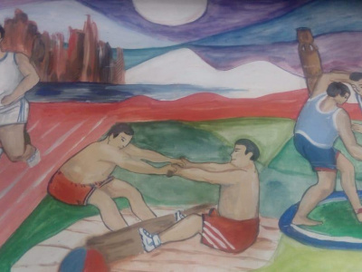 International exhibition of children's art «Planet of Mas-Wrestling»