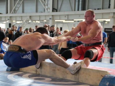 Russian national mas-wrestling team is ready to compete at the Arnold Classic. Photo