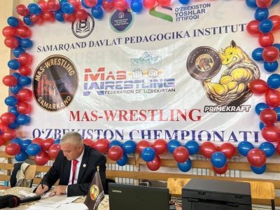 Чемпионат и Первенство Узбекистана по мас-рестлингу состоялись в Самарканде