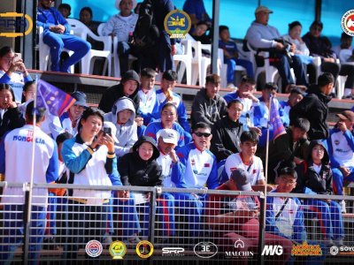 The winners of the first day of the World Championship in Mongolia