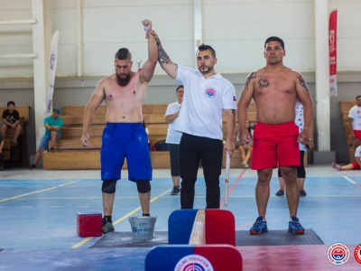 The 1st Mas Wrestling Championship of Chile was held in Santiago, San Berardo District 