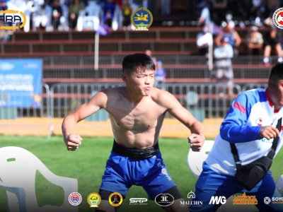 The winners of the first day of the World Championship in Mongolia