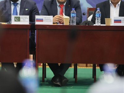 President Alexander Akimov held an expanded meeting of the Presidium of the International Mas-wrestling Federation in Arkhangai