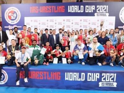 1: 0 for the benefit of Europe at the Mas-Wrestling World Cup in Istanbul