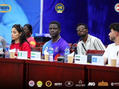 President Alexander Akimov held an expanded meeting of the Presidium of the International Mas-wrestling Federation in Arkhangai