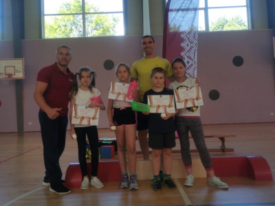 Презентация мас-рестлинга в детском спортивном лагере KidFitLand в Латвии 
