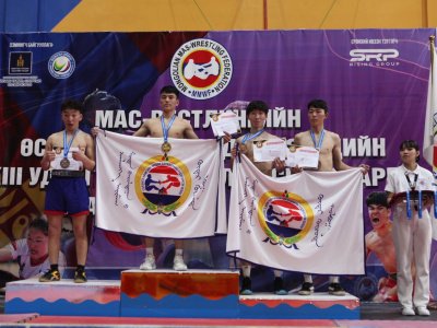 XIII Чемпионат Монголии по мас-рестлингу собрал 500 сильнейших спортсменов страны