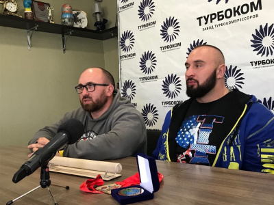 Валерий Газаев рассказал о победе своего подопечного на Абсолютном чемпионате мира по мас-рестлингу