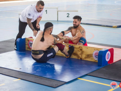 The 1st Mas Wrestling Championship of Chile was held in Santiago, San Berardo District 