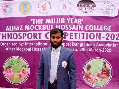 The ‘Mujib Year’ Alhaz Mockbul Hossain College Ethnosport Competition-2022