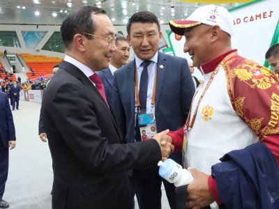 Ил Дархан Айсен Николаев высоко оценил мас-рестлинг в рамках Игр кочевников