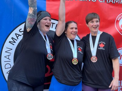 The results of the North American Open Mas-Wrestling Championship were summed up in Calgary
