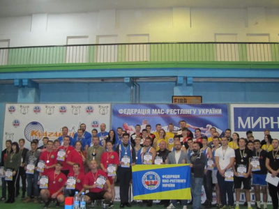 The 3rd Team Cup of Ukraine in mas-wrestling was held in Melitopol