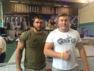 Ivan Galkin from Russia is a Master of Sport of International Class in Mas-Wrestling!